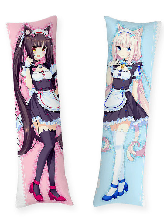 Chocola und Vanilla Maid Outfits Dakimakura