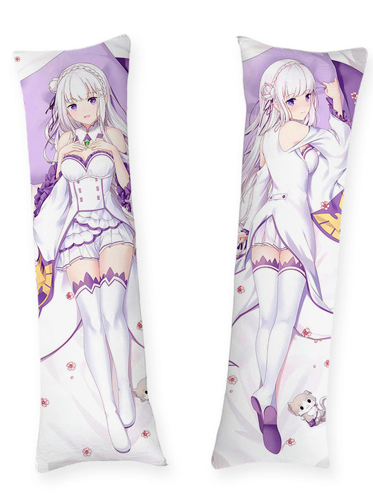 Emilia weißes Kleid Dakimakura