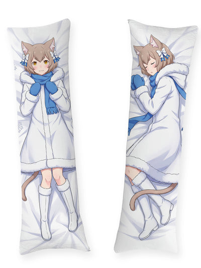 Felix Argyle Wintermantel und Schal Dakimakura