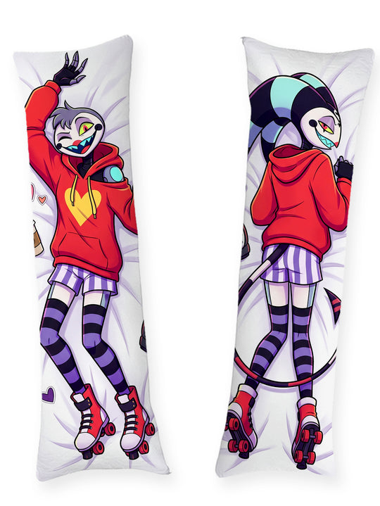 Fizzarolli schulterfreier Hoodie Rollerdisco Dakimakura