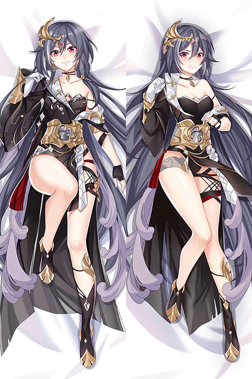 Fu Hua Schwarz und Gold Dakimakura