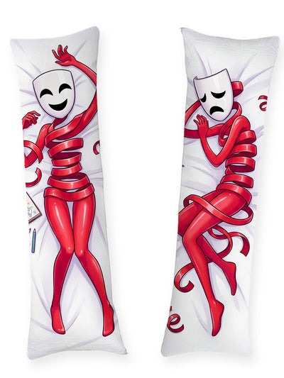 Gangle Komödien und Tragödienmasken Dakimakura
