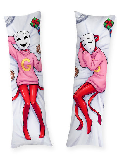 Gangle pinker Weihnachtspullover Dakimakura