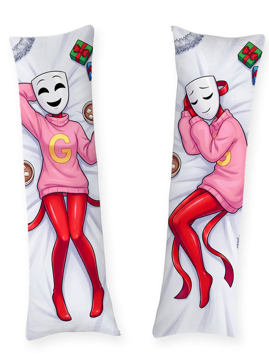 Gangle pinker Weihnachtspullover Dakimakura