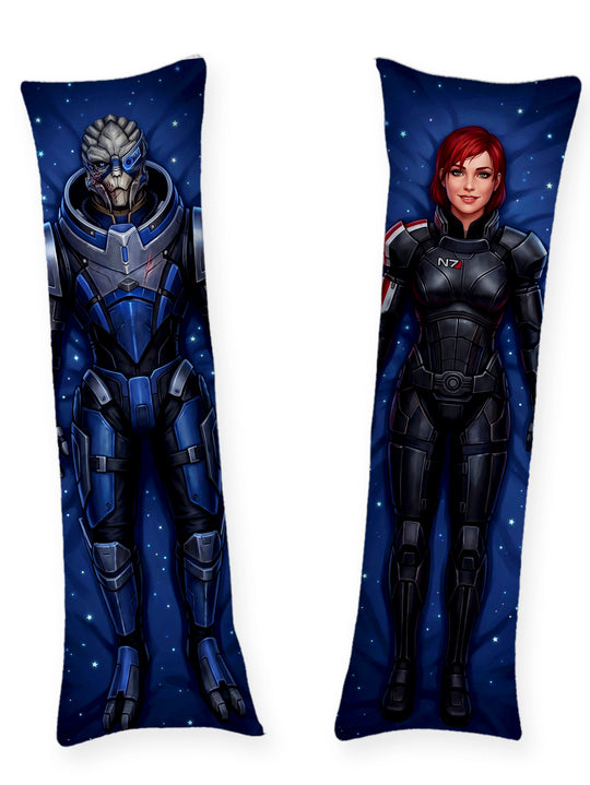 Garrus und Shepard Dakimakura