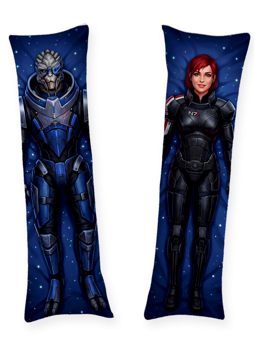 Garrus und Shepard Dakimakura