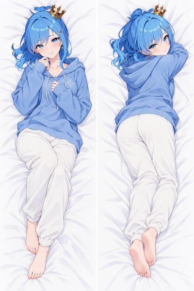 Hoshimachi Suisei blauer Hoodie Dakimakura