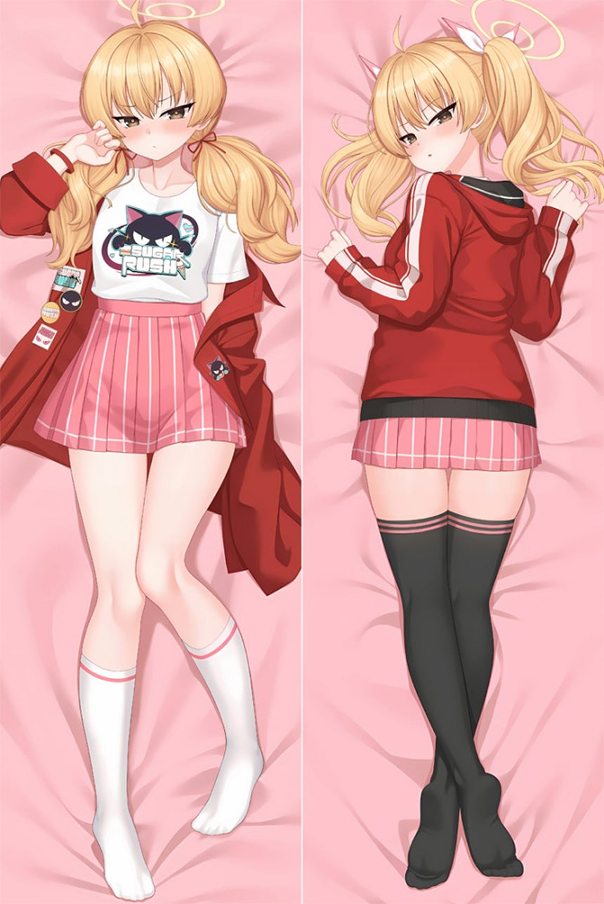 Ibaragi Yoshimi roter Hoodie Dakimakura