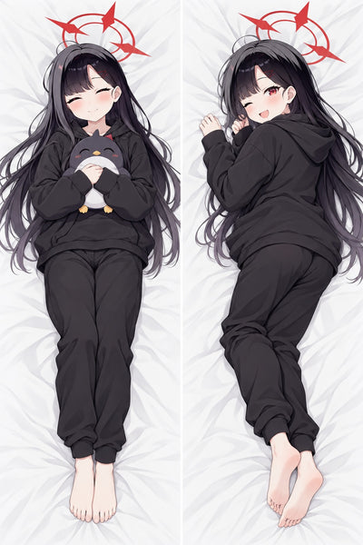 Ichika schwarzer Hoodie Dakimakura
