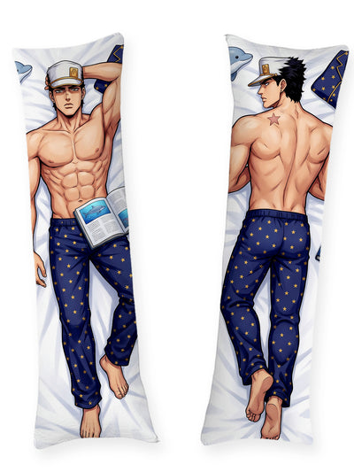 Jotaro Kujo oberkörperfrei Sternenpyjamahose Dakimakura