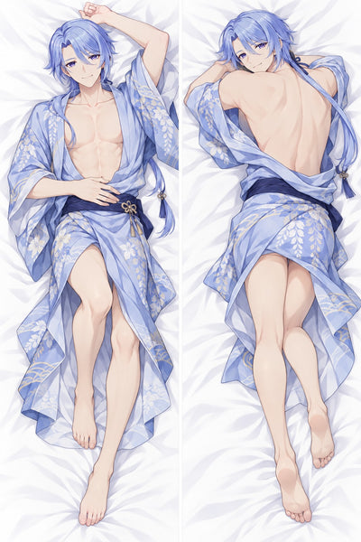 Kamisato Ayato offener Yukata Dakimakura