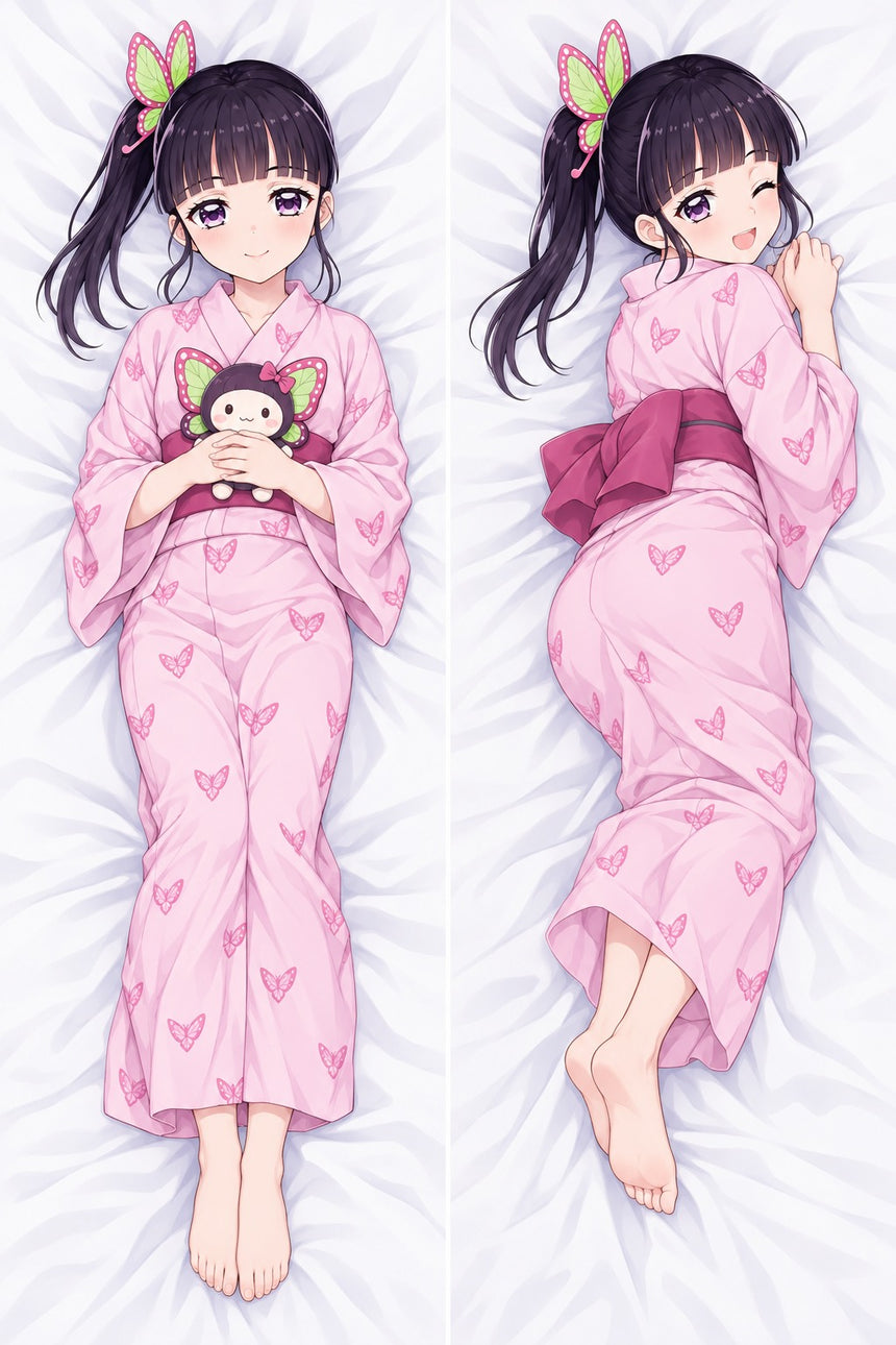 Kanao Butterfly Yukata Body Pillow
