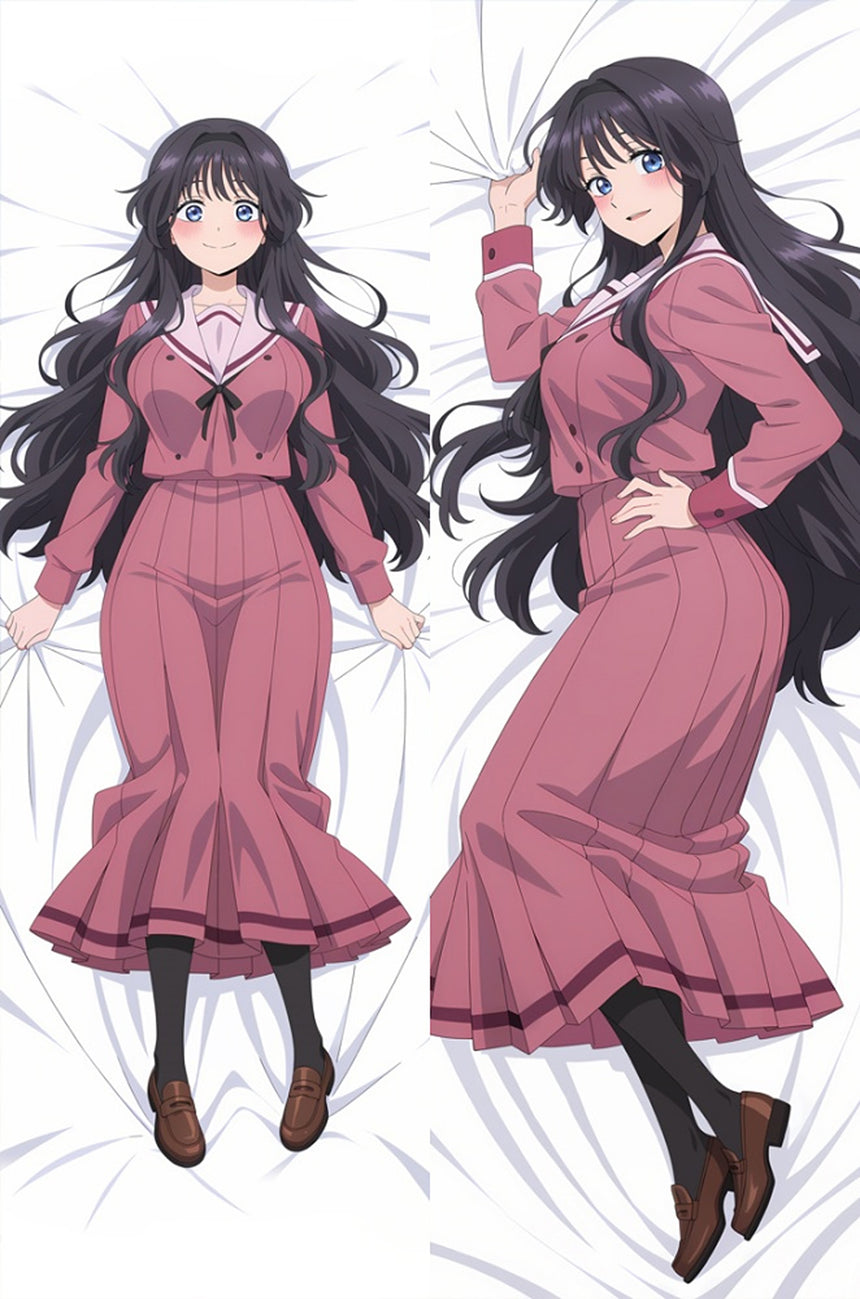 Kaoruko Waguri rosa Kleid Dakimakura