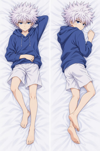 Killua blauer Hoodie Dakimakura