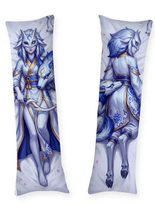 Kindred Porzellan Jäger und Hund Dakimakura