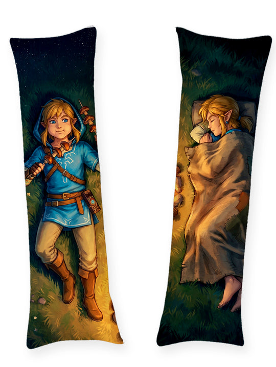 Link Legend of Zelda Kochen am Lagerfeuer Dakimakura