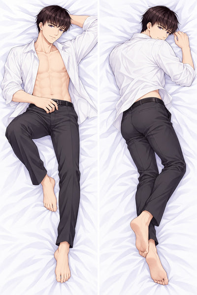 Lucien offenes weißes Hemd Dakimakura