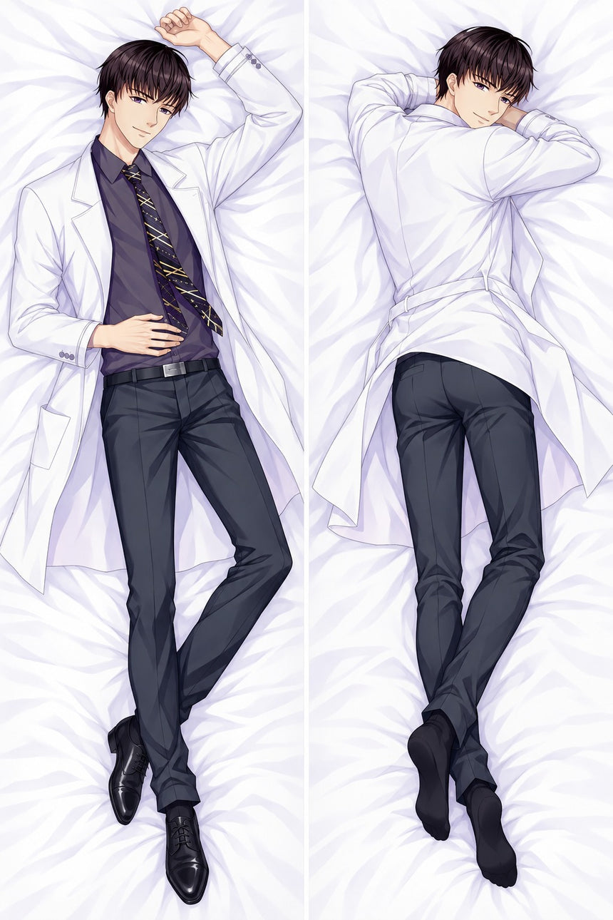 Lucien Scientist Coat Body Pillow