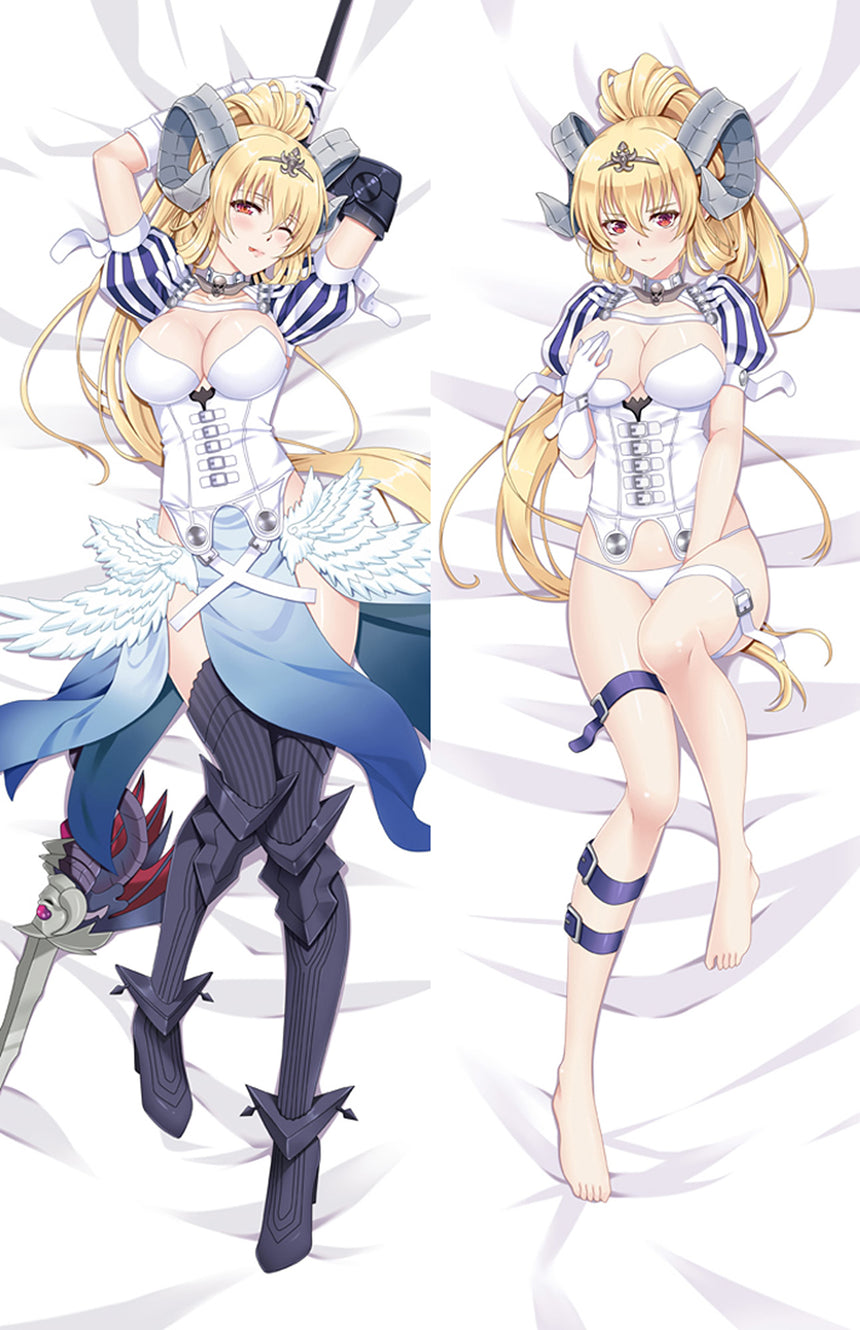 Lucifer weißes Korsett Dakimakura