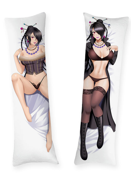 Lulu schwarzes Korsett Dakimakura