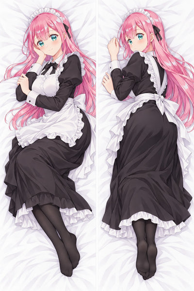 Mafuyu Kirisu langes Maidkleid Dakimakura