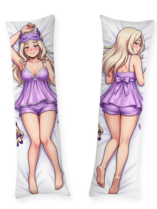 Mt. Lady lavendelfarbenes Satin Babydoll Dakimakura