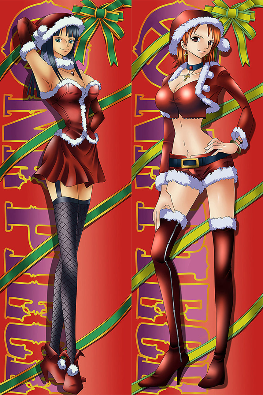 Nami und Nico Robin Weihnachts Dakimakura