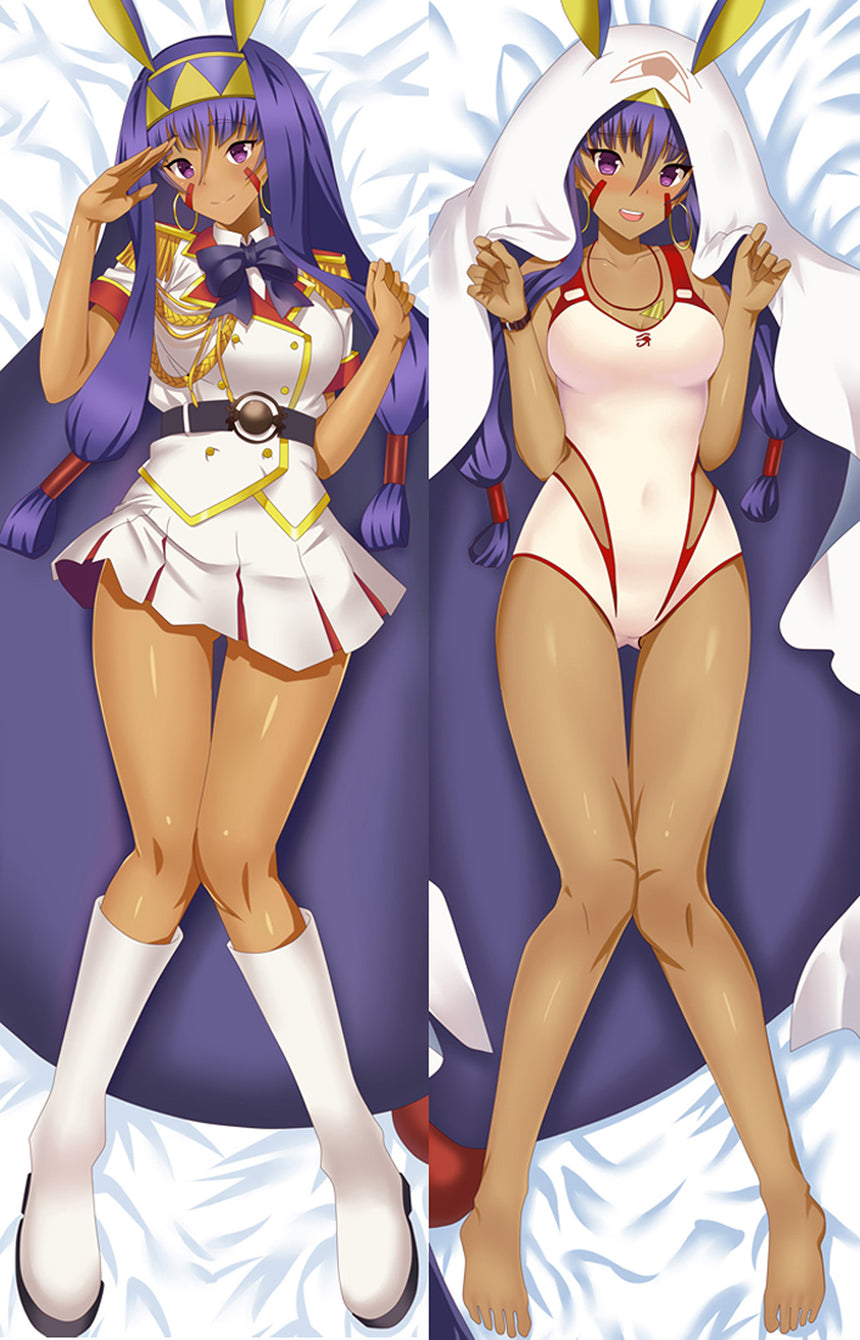Nitocris weißer Badeanzug Dakimakura