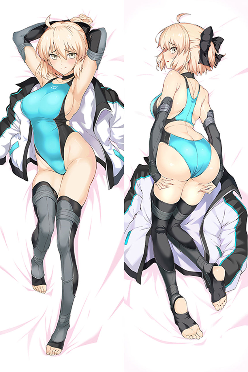 Okita Souji blauer Badeanzug Dakimakura