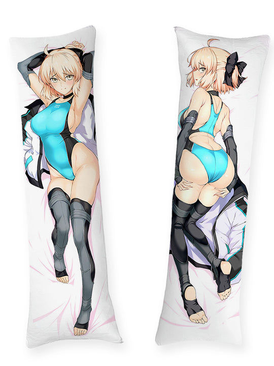 Okita Souji blauer Badeanzug Dakimakura