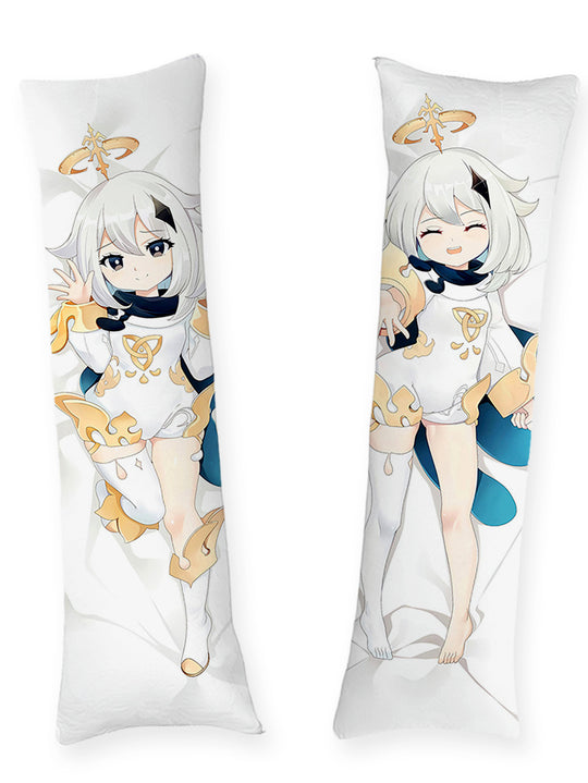 Paimon weißes Kleid Dakimakura