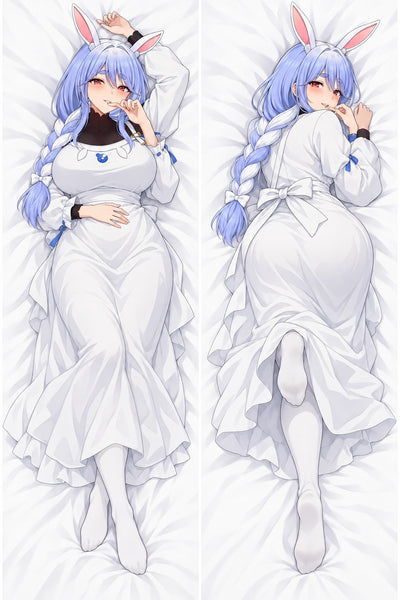 Pekora's Mom weißes Schürzenkleid Dakimakura