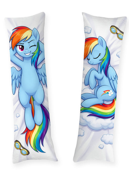 Rainbow Dash entspanntes Wolkennickerchen Dakimakura