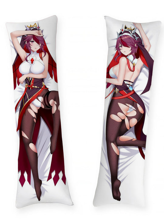 Rosaria zerrissene Kleidung Dakimakura
