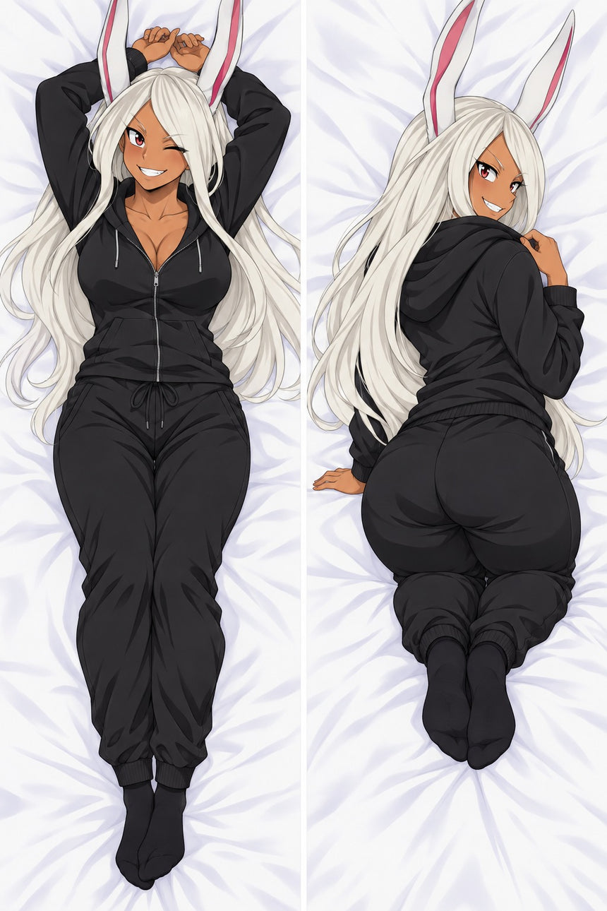 Rumi Usagiyama Sporty Hoodie Body Pillow