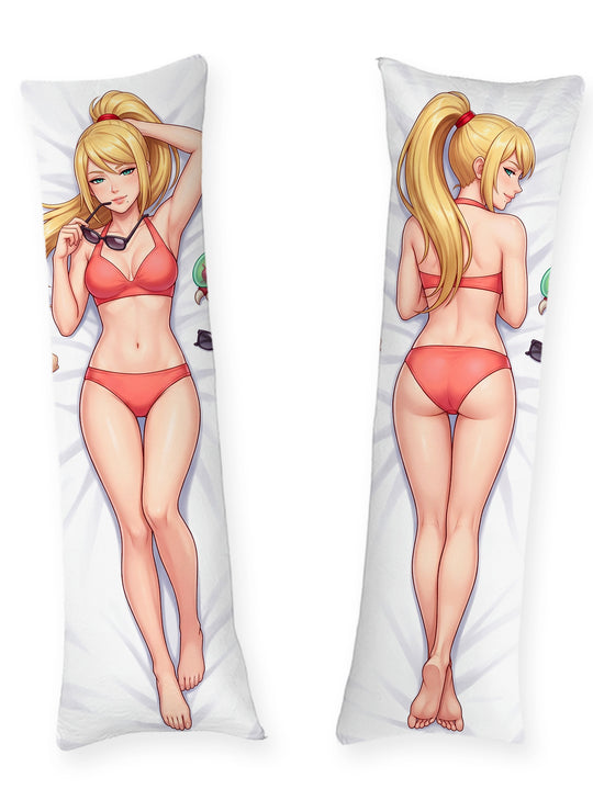 Samus Aran korallenroter Bikini Pin Up Dakimakura