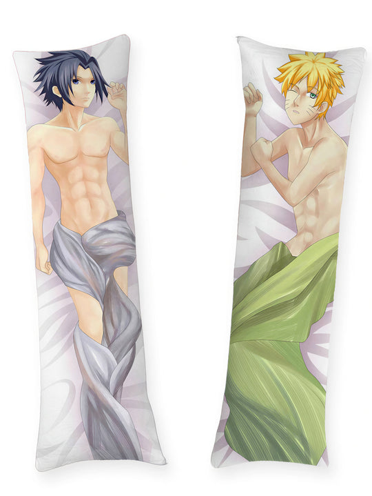 Sasuke mit Naruto Dakimakura