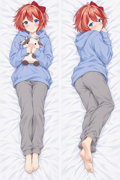 Sayori gemütlicher Hoodie Dakimakura