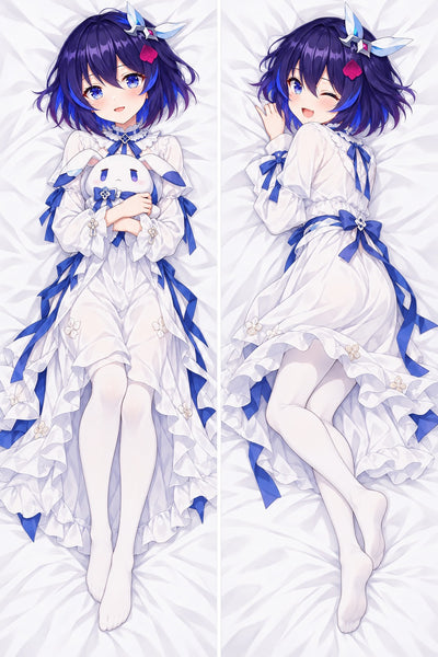 Seele weißes Schleifenkleid Dakimakura