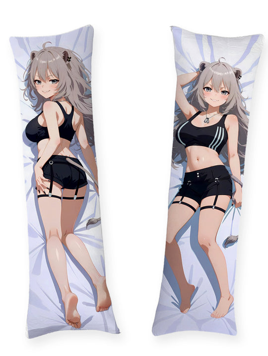 Shishiro Botan schwarzes Sporttop Dakimakura
