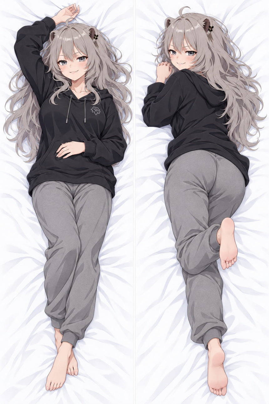 Shishiro Botan Lion Hoodie Lounge Body Pillow