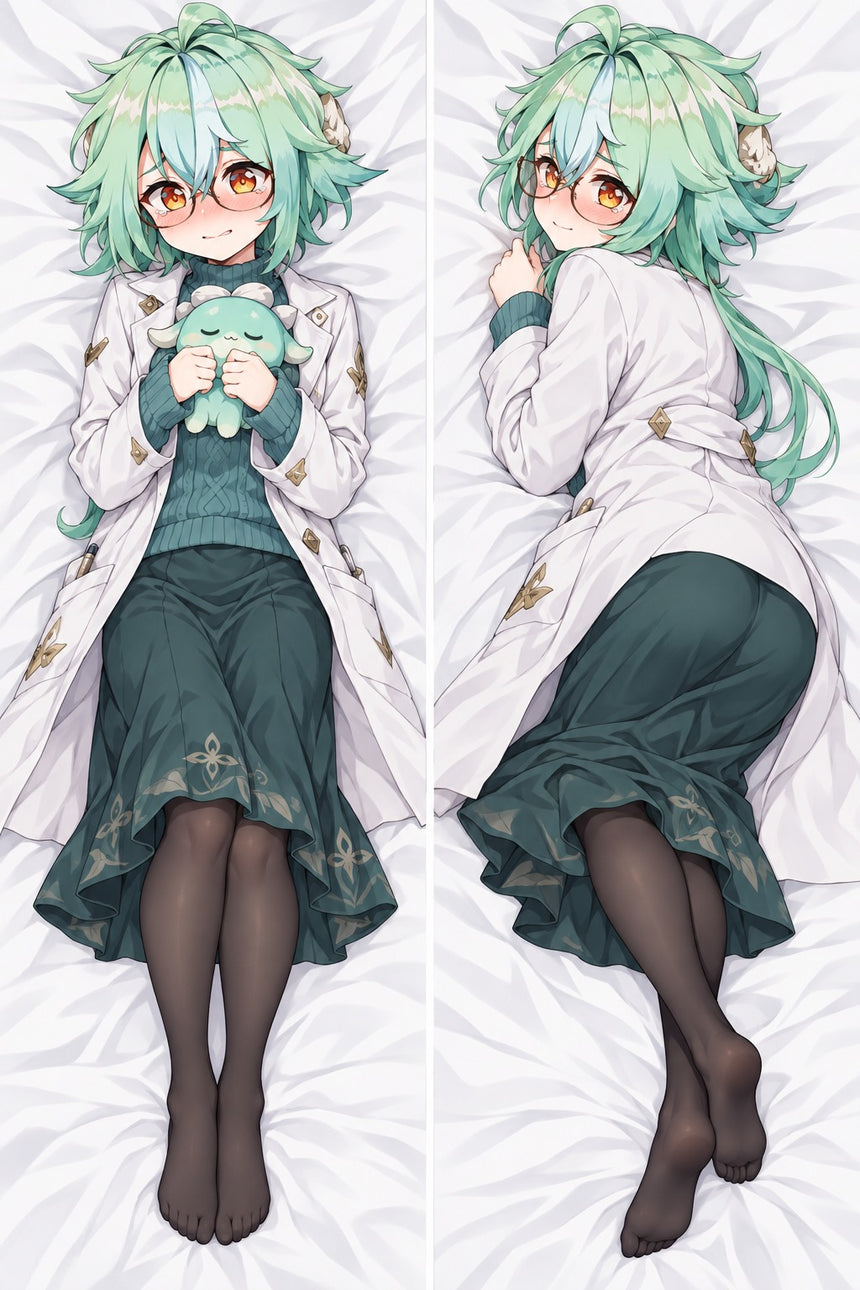 Sucrose Lab Coat Body Pillow
