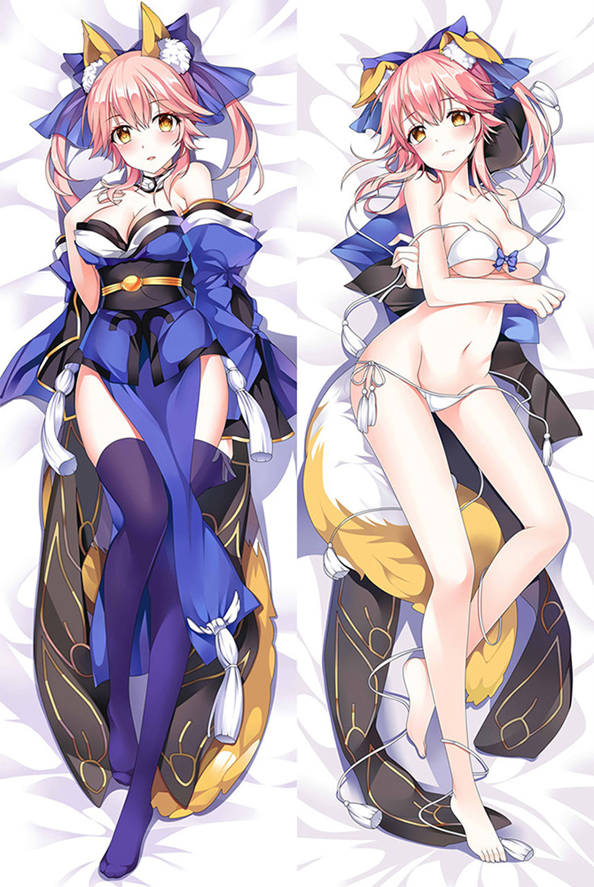 Tamamo no Mae blauer Kimono Dakimakura
