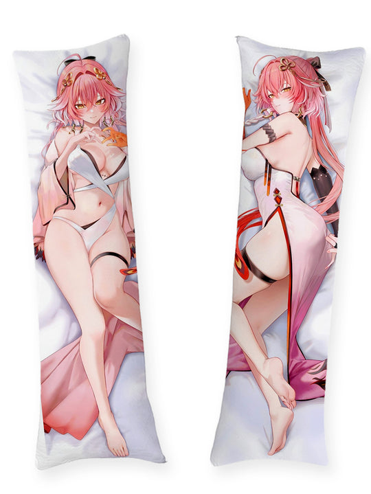 Taoqi rosa Seidenmorgenmantel Dakimakura