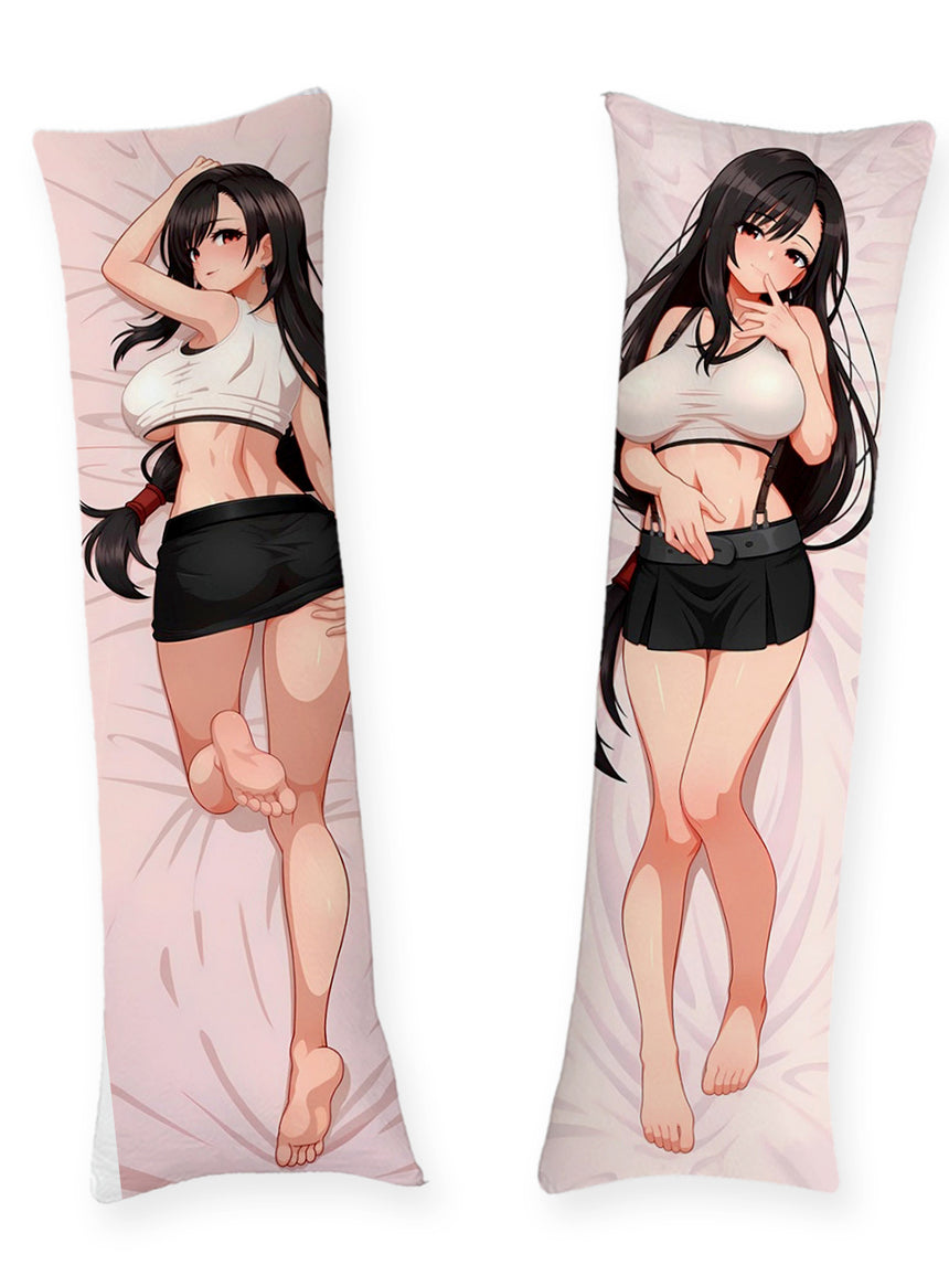 Tifa Lockhart schwarzer Rock Dakimakura