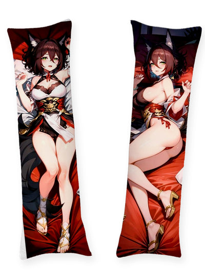 Tingyun purpurrotes Fuchskleid Dakimakura