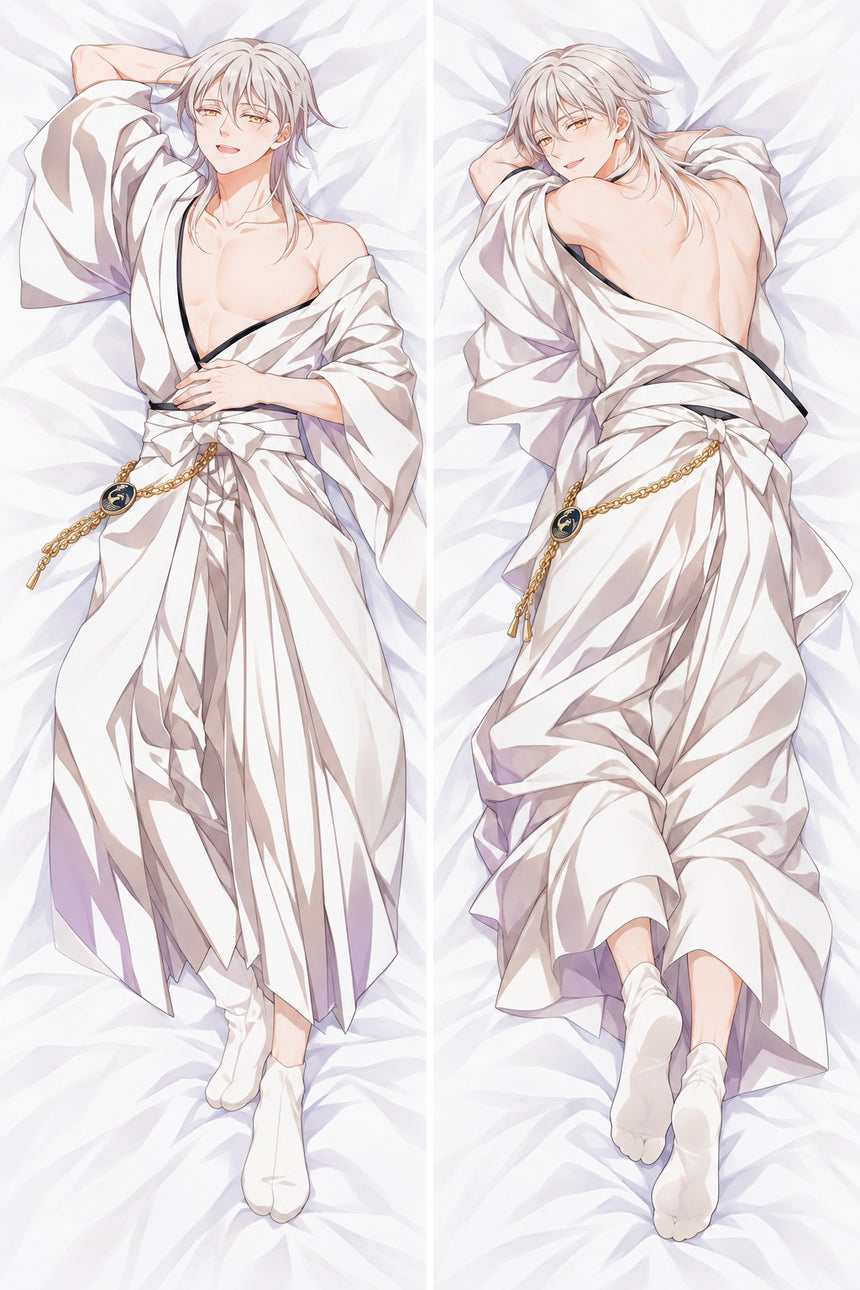 Tsurumaru Kuninaga White Crane Kimono Body Pillow