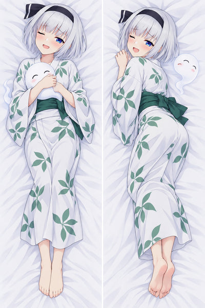 Youmu Yukata mit Blattmuster Dakimakura