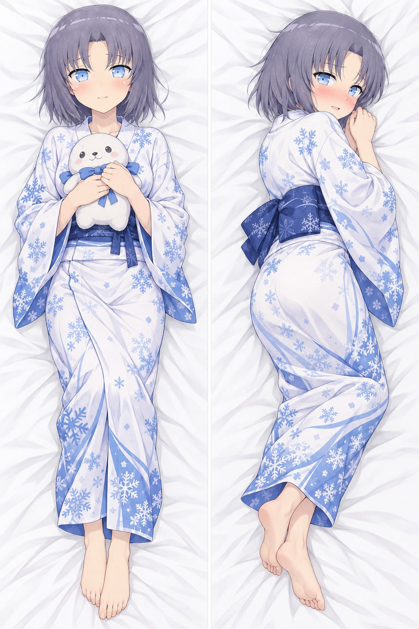 Yumi Snow Yukata Body Pillow