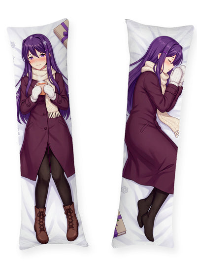 Yuri DDLC Wintermantel und Schal Dakimakura